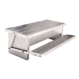 11L Automatic Chook Chicken Feeder Poultry Auto Treadle Aluminium Metal Feeders V238-SUPDZ-32677248434256