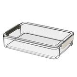 A4 Paper Storage Box Durable Clear Document Organizer Project Box for Magazines Photos Stamps V1294-YM0901-3117240058311