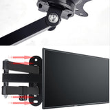 Universal Rotatable Retractable Monitor Wall Mount - 14-27 Inch PRL-6213TS