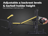 Everfit Weight Bench 14in1 Press Multi-Station Fitness Home Gym Equipment FIT-I-BENCH-YE-AB