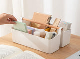 Portable Storage Box with Handle, Adjustable Compartments for Office Supplies, Craft Supplies, V1237-ZY-917-117