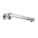 Watermark Chrome Round Basin Wall Mount Faucet Outlet 180&deg Swivel Brass Bath Tub Spout V1233-SP603CR