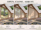 Weisshorn A-Frame Inflatable Air Tent with Mesh Windows, Family Glamping XFSK-KH-DU-CA