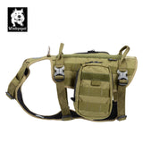 Whinhyepet Military Harness - Army Green, XL ZAP-YH1805-6
