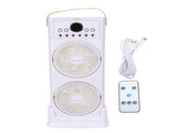 Dual Fan Mist Cooling Fan with Humidifier 6 Nozzles 360 Degree Adjustable Low Sound USB C Portable V1294-YM0901-3113260000511