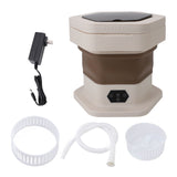 Mini Foldable Washer Wash and Spin Combo Ultra Cleaning Portable Travel Washer for Baby Clothes V1294-YM0901-3113240229212