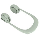 Mini Hands Free Fan USB Charging Hanging Neck Cooling Fan Adjustable 3-Speed WindGreen V1294-YM0901-3113210031013
