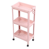 Bathroom Floor Storage Shelf Multi Layer Stable Durable Standing Shelf Unit Freestanding Corner Rack V1294-YM0901-3112230061915