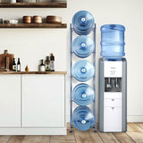 5 Tiers Water Jug Holder, 5 Gallon Water Bottle Holder, Single Row Water Bottle Rack for 5 Bottles, V952-5JLTZSSTSTZC0COMZV0