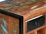 Wine Rack For 16 Bottles Solid Reclaimed Wood 43_244831