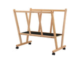 Artiss Display Wooden Print Rack with Castors-Canvas Drying & Storage Rack for Panels, Posters, ASR-OPEN-LW