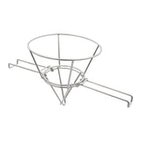 Sturdy Oil Filter Stand, 304 Stainless Steel Fryer Oil Strainer, Foldable Arms for Deep Fryers, V1192-AZ-W-24368