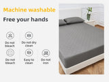 White Waterproof Quilted Protector - 4 Layer Breathable & Soft V888-ELOSUNG55461-5