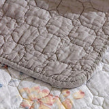 100% Cotton Lightly Quilted Coverlet Set Cassidy Queen 230 x 250 cm V442-STT-COVERLET-CASSIDY-TAUPE-QS