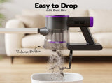 Devanti 3-in-1 Corded Stick Vacuum Cleaner, 16000Pa Strong Suction, Purple VAC-CD-802-PP