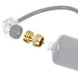 Solid Brass Steak Saver Propane Tank Adapter 1lb to 20lb Grill Bottle Converter Smile Home V1189-LWWAL-20260327-04438