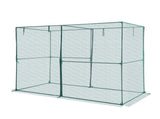 Crop 2.39 x 1.2 x 1.8 m Plant Protection Tent with Zippered Door, Wind-Resistant Tall Crop V952-ZZBHZ1PCS984VTPLP001V0