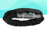 Heavy Duty Combination Chain Lock for Bikes, Grey Hardened Steel with 5-Digit Resettable Password V1369-AZ3-W-20178