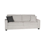 Milano 3 Seater Sofa Set Polyester Fabric Multilayer Two Pillows Attached Individual Pocket Spring V43-SOF-MLN-3SGR