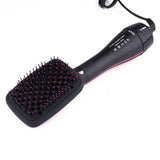 Paddle Brush, Electric Hair Dryer, 2 in 1 Multifunctional Anion Hair Dryer Brush Comb Styler V1366-AZ2-W-11189
