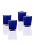 40 Pack Blue Frosted Votive Tealight Candle Holders House Party Cenrepiece Xmas Wedding Decor V382-BLUFHX40