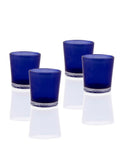 40 Pack Blue Frosted Votive Tealight Candle Holders House Party Cenrepiece Xmas Wedding Decor V382-BLUFHX40