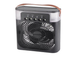 Personal Evaporative Air Cooler with 600ml Water Tank USB 7 Color Light 3 Speeds Air Cooler V1294-YM0901-3113230246512