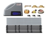 LockMaster Electric Sliding Gate Opener 800KG 6M Hardware Kit GO-SGO-DSR800-SV-172-RX3