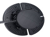 Solar Shed Light 2 in 1 Wall Mounted Ground Insert Round Shape ABS Exterior Front Porch Security V1294-YM0901-3119240010811