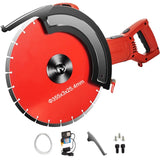 Electric Concrete Saw, 14" Concrete Cutter, 1800W Concrete Saw, Electric Circular Saw with 14" Blade V952-QZJDD14SGJAC00001V3