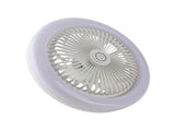 Modern Aromatherapy Fan Light E27 Hanging Light with Fan for Bedroom Living Room with Remote Control V1294-YM0901-L6281W