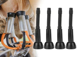 4Pcs Milk Lining Part Rubber Teat Cup Liner Cattle Sheep Milking Machine Accessory V1294-YM0901-3111200281011