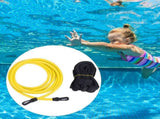 300cm Elastic Rope Swimming Training Belt Kit Resistance Training Equipment for Adult ChildrenYellow V1294-YM0901-3117200079212