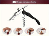 5 Piece Opener Set With Corkscrew Foil Cutter Pourer Drip Ring And Bottle Stopper, Gift Kit For V1237-ZY-807-074