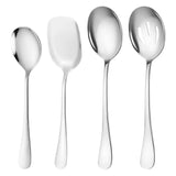 Serving Spoon Set, Stainless Steel Buffet Serving Spoons Set, Includes 3 Serving Spoons and 1 V1189-LWWAL-20260401-06902