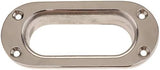 Hawse Pipe Silver Winch Cable Lead Guide Stainless Steel Rectangular Boat Fairlead for Marine Ship V1259-DP01-A-1396