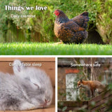 Rabbit Hutch Chicken Coop 147cm 2 Storey Pet Cage Run GRACIE V274-PET-RHPOLY1500S