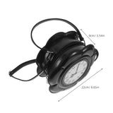 Steampunk Clock Shoulder Bag, Multi PU, Working Clock, Stylish Handbag V1192-AZ-W-31630