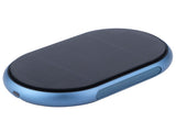 Blue Solar Air Purifier Aluminum Alloy USB Charging Car Air Cleaner for Home Car Living Room V1294-YM0901-3113210061011