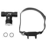 Waterproof LED Diving Headlamp Underwater High Brightness Head Light for Land and Water Use V1294-YM0901-3119200046811