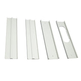 4pcs AC Window Sealing Plates Portable Air Conditioner Exhaust Hose Adjustable Window AC Vent Kit V1294-YM0901-3114240047211