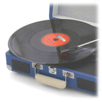 Crosley Cruiser Plus Bluetooth Turntable 3 Speed Blue V185-8005FBL4