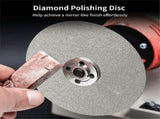 Diamond Polishing Disc Set 6 PCS, 6Inch Diamond Flat Lap 80/400/600/800/1500/3000 Grit Wheel Lapping V1369-AZ3-W-08367