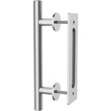 30Cm Sliding Door Handle Set, Stainless Steel Sliding Door Handle, Large Rustic Size, Suitable For V1188-MS-227-2036