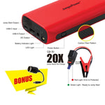 1500A JumpsPower Jump Starter Powerbank 29600mWh 12V Phone Car Battery Charger GT V274-VE-JP-JS-GT