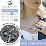 Infinity Love Heart Necklace, Birthstone Necklace for Women, Jewelry for Women with Healing V1164-325778