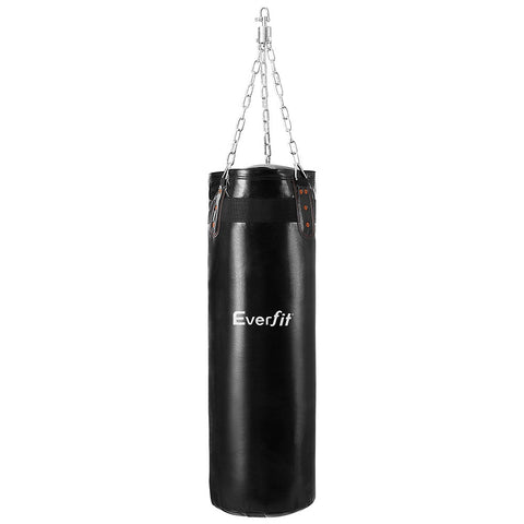 Everfit Hanging Punching Bag Set Boxing Bag Home Gym Training Kickboxing Karate BOXING-A-BAG-BK