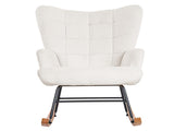 Levede Fleece Rocking Chair CH1130-BG