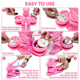 58mm Button Maker Machine DIY Badge Making Pin Press Machine with All-Inclusive Accessories for V985-BUTTONMAKERMACHINE