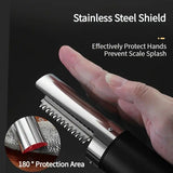 Electric Fish Scaler Essential for Seafood Kitchens, Suitable for Both Home and Commercial Use, V1232-YLGD002